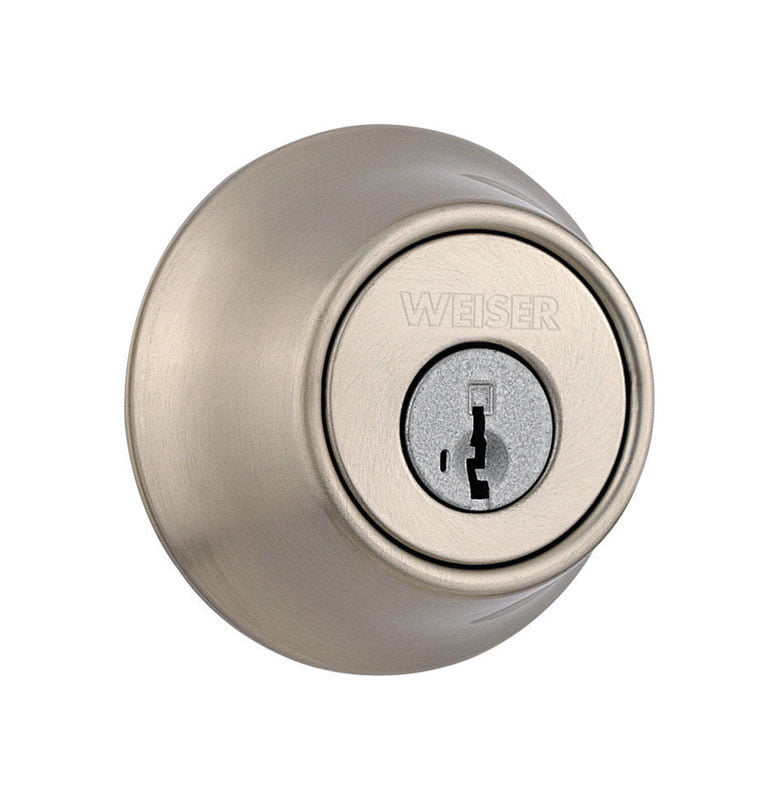 Defender Security U 9965 Rim Cylinder Lock Kwikset/weiser With Brass Face and for sale online 