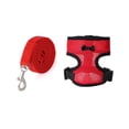 thumbnail image 1 of Visland 1 Set Adjustable Chicken Harness and Leash for Hen Roosters Comfortable Hen Pet Vest with Matching Belt Breathable Chicken Training Harness for Chicken, Duck or Goose, 1 of 7