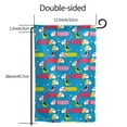 thumbnail image 7 of Wukai Color Dachshund Dog Print Garden Flag 12.5x18 Inch Double Sided Sun-resistant Rain-resistant, Wrinkle-resistant Colorfast(Only Flag), 7 of 7