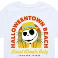 thumbnail image 3 of Nightmare Before Christmas - Halloweentown Beach - Local Ghouls Only - Sun Sand & Scares - Toddler And Youth Short Sleeve Graphic T-Shirt, 3 of 5