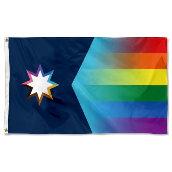 Minnesota Pride Flags Polyester 3x5 FT banner