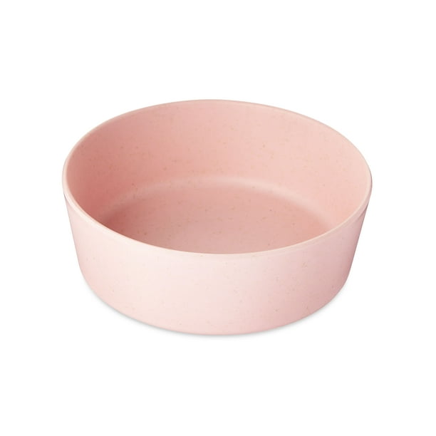 Vibrant Life Bamboo Melamine Dog Bowl, Pink, Small