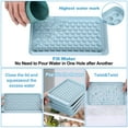 thumbnail image 3 of Ice Cube Mold Box 104 Grid Round Plastic With Lid Frozen Whiskey Homemade Ice Hockey Ice Cube Ice Tray System, 3 of 12