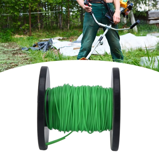 Stringmmer Line Lawn Mower Line Nylon 2Mm Stringmmer Line Round Grassmmer Line Green Lawn Mower Line For
