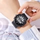 thumbnail image 4 of Reloj digital para hombre con retroiluminación LED, resistente al agua, con alarma y cronómetro. Reloj deportivo informal para hombre y niño., 4 of 5