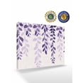 thumbnail image 2 of Purple Ombre Botanical Wall Art for Living Room,Canvas Picture Wall Decor for Bathroom Bedroom,Watercolor Pastoral Leaf Farmhouse Painting Artwork for Office Kitchen Hallway Dining Room Decor 24"x32", 2 of 8
