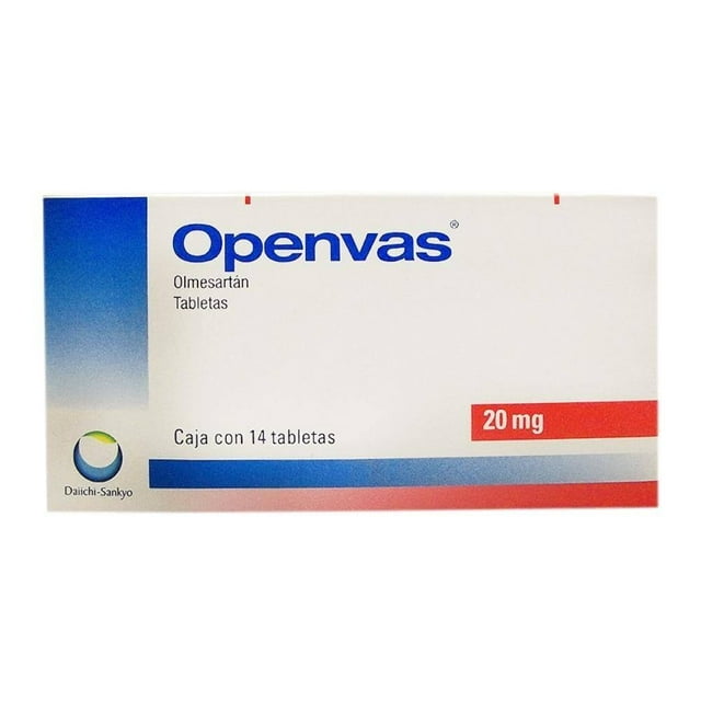 Openvas 20 mg 14 tabletas