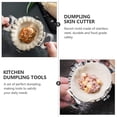 thumbnail image 3 of Luxshiny Stainless Steel Dumpling Press Makers Kitchen Tools Set for Perfect Dumpling Wrappers and Shapes Silver, 3 of 8