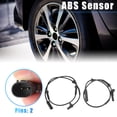 thumbnail image 4 of 4Pcs Front Rear Left Right ABS Wheel Speed Sensor for BMW X4 2015-2018 No.34526869293/34526869292, 4 of 7