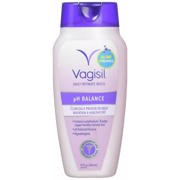 Vagisil Daily Intimate Wash Ph Balance Feminine Wash 12 oz, 3-Pack