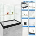 thumbnail image 4 of PENNZONI Extra Large Bird Cage for Macaws & Parrots, Crystal Clear Acrylic Cage, No Base, 4 of 12
