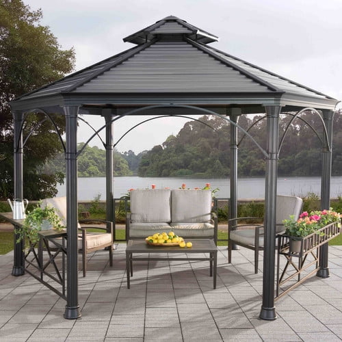 Sunjoy 110102018 Holden Hexagonal Gazebo