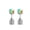 Multicolor, variant on LED Earrings, Shiny Glowing LED Lighting Up Stylish Earring Studs Crown Shap Ear Drop Stud, Wedding Rave Dance Party Night Out Halloween Christmas Decoration Present for Women Men