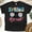 Black, variant on Unisex Spring Break 2025 T-Shirt, Sunglasses Beach Graphic Tee, White, Size S