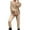 Beige, variant on APEXFWDT Women's Two Piece Outfits Sweater Sets Oversized Knit Cardigan and Elastic Waisted Jogger Pants Matching Set Lounge Sets