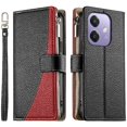 thumbnail image 3 of Funda cartera GANGXUN para OPPO A60 5G , cuero PU con tarjetero, cremallera, correa de mano, soporte y protección 391°, 3 of 6