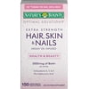 3 Pack Nature's Bounty Optimal Solutions Hair Skin & Nails Extra Strength 150 Ea