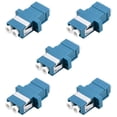 thumbnail image 1 of Adaptateur Fibre Optique LC - Coupleur Duplex Simple LC à LC - Lot de 5 - Bleu, 1 of 8