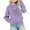 Purple, variant on Zwiiyzr Kid's Christmas Sweatshirt Crewneck Pullover Sweater Long Sleeve Shirt Fall Clothes Printed Top T-Shirt for Boys and Girls Sweatshirts 1-12Y Olive Green