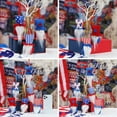 thumbnail image 3 of Independence Day Striped Pentagram Faceless Elderly High Hat Doll, Patriotic Ornament for 4th of July Shelf and Mantel Decor,July 4th Decorations, 3 of 8
