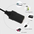 thumbnail image 4 of USB 5V una 12V Coche Encendedor de Cigarrillos Enchufe Cable Adaptador Convertidor Hembra, 4 of 5
