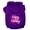Purple, variant on Christmas Pet Dog Cat Hoodie Screen Printed, "Scribble Happy Holidays"