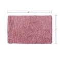 thumbnail image 4 of Home Weavers Fantasia Collection 100% Cotton Bathroom Rugs Set, Machine Washable Rug, Extra Soft & Water Absorbent bath Rug, Kitchen Mat, Bath Rug, Bath Floor Mat Non Slip, 24"x40" Rectangle, Pink, 4 of 5