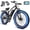 GT100 Upgraded Model - 1500W, variant on Rexei Yeki 26" Fat Tire EBike, 1200W Electric Bike for Adults, 48V 15AH Battery, 28 MPH Max Speed, 7-Speed , 500 lbs, Front Suspension, Dual Disc Brakes, LCD Display, UL2849