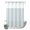Teal Green, variant on No Hook Shower Curtain, Navy Blue Striped Shower Curtains for Bathroom with See Through Top Window, Navy Blue White Farmhouse Stripes Waterproof & Washable Bath Curtain Stand Up Stall 36"x72"