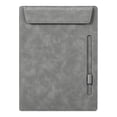 thumbnail image 2 of Upgraded Leather Board Clip, Writing Leather Paper Folder Board with Pen Holder, Clipboard, D, 2 of 5