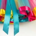 thumbnail image 5 of NOLDARES Tutu Skirt Girls Elastic Ballet Dance Skirts Layers Tulle Tutu for Toddler Kid Children 1-9 Years(Sky Blue,2-4 Years), 5 of 5