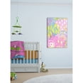 thumbnail image 4 of Marmont Hill "Pink Abstract Leaves" by Jill Lambert Painting Print on Wrapped Canvas, 4 of 5
