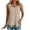 Womens Tank Tops Clearance Khaki, variant on BSDJILFG Tank Top for Women Waffle Knit Shirt Sleeveless Camis Dressy Casual Slim Fit Tees Summer Workout Streetwear Shirts