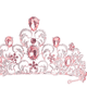 thumbnail image 3 of Coronas góticas para niñas: tiara barroca vintage de reina para bodas, desfiles, tocados de fiesta, 3 of 5