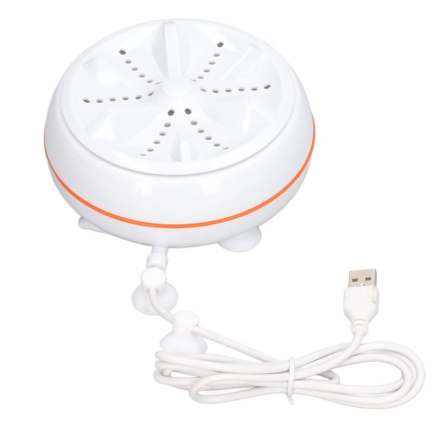 Lavadora de turbina ultrasónica mini lavadora ultrasónica de 27 W Pulsador de alta resistencia 50 segundos Círculo de limpieza inversa Descontaminación profunda para el hogar ANGGREK Otros