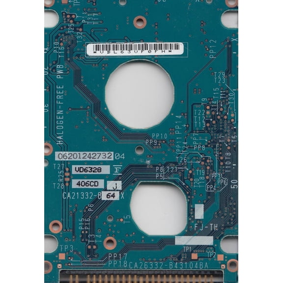 MHV2080AT PL, CA06557-B31300SN, CA26332-B43104BA, Fujitsu IDE 2.5 PCB