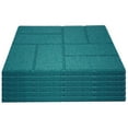 thumbnail image 5 of RevTime Dual-Side Garden Rubber Paver Green Safety Rubber Tile, 5 of 5