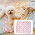 thumbnail image 1 of Alfombrilla de enfriamiento para mascotas almohadilla fresca para perros cojín de manta enfriamiento automátic Rosa S perfecl, 1 of 7