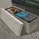 thumbnail image 5 of Sorbus Banco/otomana Plegable de ante Sintético con Funda, Color Beige, 5 of 6