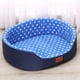 thumbnail image 1 of Pet Bed Warm Dot Pattern Top Quality Dog House Sofa Kennel Soft Fleece Pet Casa Cat Mats for Gatos Small Dogs Cat Accessories ShopWise Round, 1 of 7