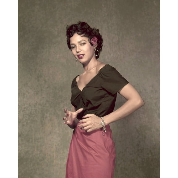 Dorothy Dandridge Flower In Hair Shoulders Bare 24X36 Classic Hollywood Poster