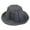 Gray, variant on Women Winter Cable Knit Bucket Hat Twist Pattern Solid Color Warm Fisherman Cap