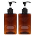 thumbnail image 1 of MIANGASTORE 2pcs 280ml Refillable Dispenser Spray Pump Bottle Empty Squeeze Kettle Shampoo Essential Oils Press Containers, 1 of 9