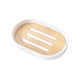 thumbnail image 1 of Accesorios de baño Dispensador de jabón Taza Escobilla de inodoro Blanco Jabonera, 1 of 9