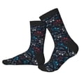 thumbnail image 2 of KLL Joystick Gamepad Print Cool Socks Men's Women's Crew Socks Funny Crazy Novelty Stockings, 2 of 7
