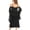 Black, variant on Chiffon Shawls Scarves Wraps for Bridal Wedding Party Evening Dress
