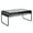Black+Gray, variant on Rectangular Shape - Metal - Glide Drawers - Family Entertainment - Versatile TV Stand for 50 - 59 Inch Flat Screens
