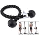 thumbnail image 4 of Portable Tricep Rope, 70cm Nylon Sport Tricep Rope Tricep Rope Pull Rope For Fitness Workout, Biceps, Triceps, Gym Or Home - Black, 4 of 4