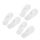 thumbnail image 1 of Zapatillas desechables blancas, 18 pares de zapatillas desechables, zapatillas desechables con punta cerrada, zapatillas para spa, valor excepcional, 1 of 12