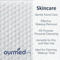 thumbnail image 4 of Ourmed Life Disposable Face Towels, Makeup Remover Sensitive Skin Wipes, 7.8" x 7.8", 100 Count, 4 of 8